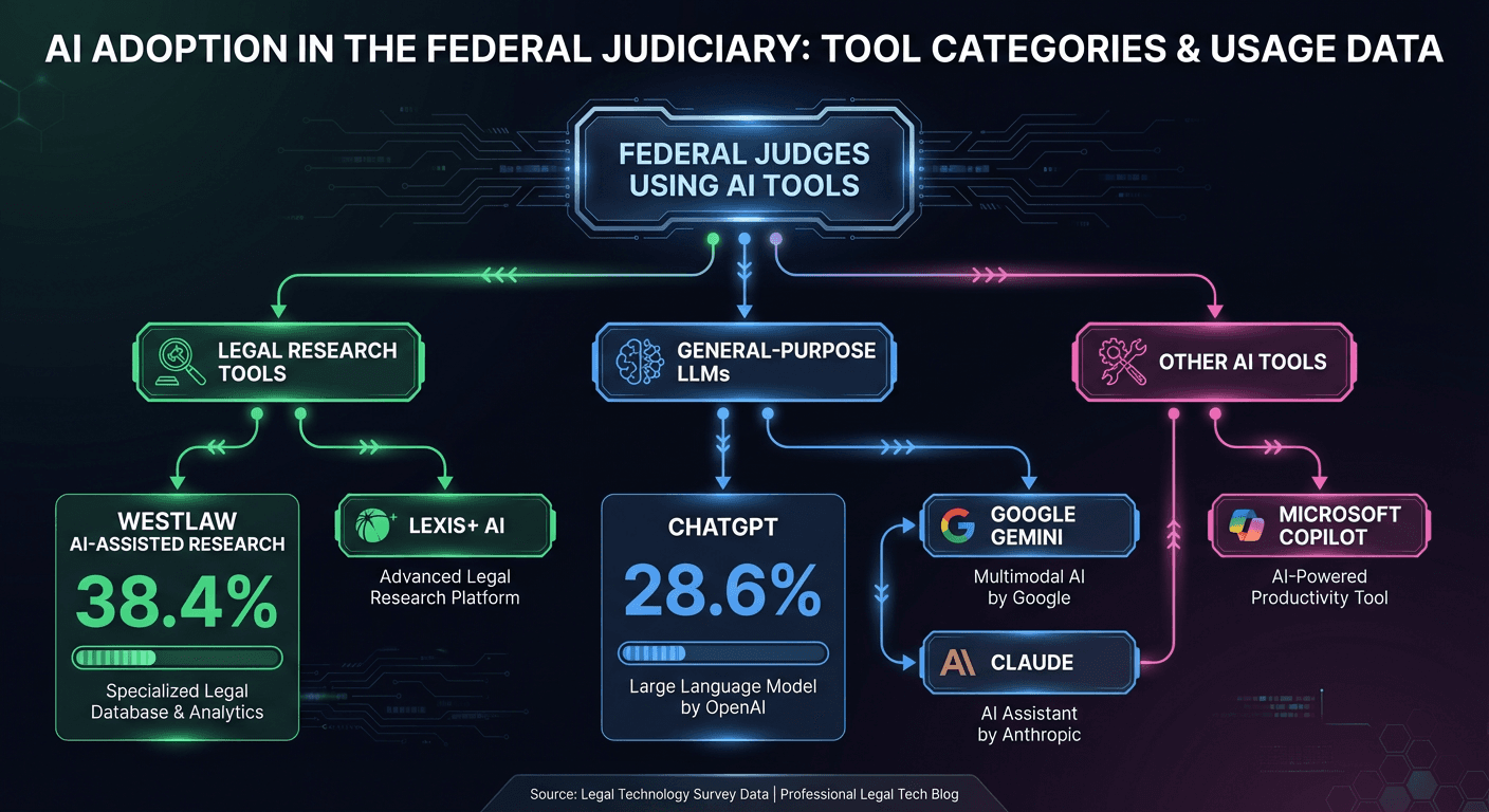 Federal judges AI tool preferences